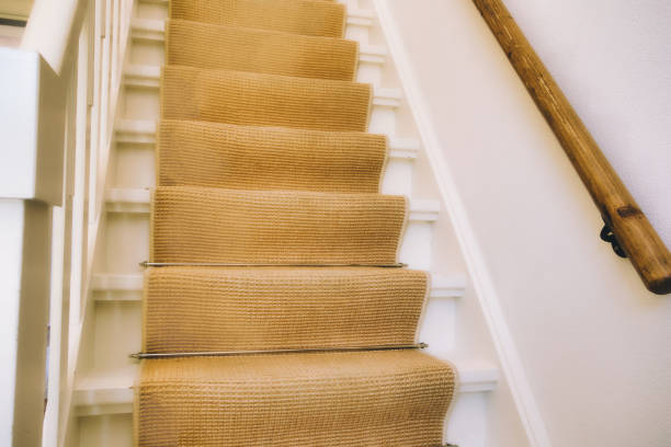 brown textured Stair Runners