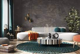 Round Rugs under table