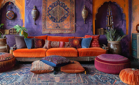 Jewel Tones walls