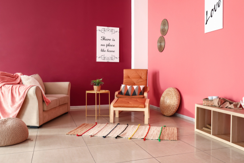 light and dark Pink combination